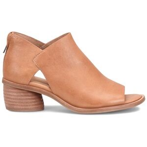 Sofft Tan Carleigh Leather Sandal Open-Toe Mules